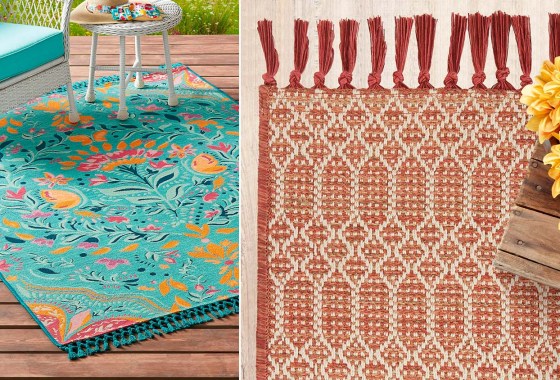 13 outdoor rugs from Walmart that’ll freshen up your space