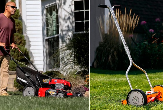 Should you choose a manual, electric or gas push mower?