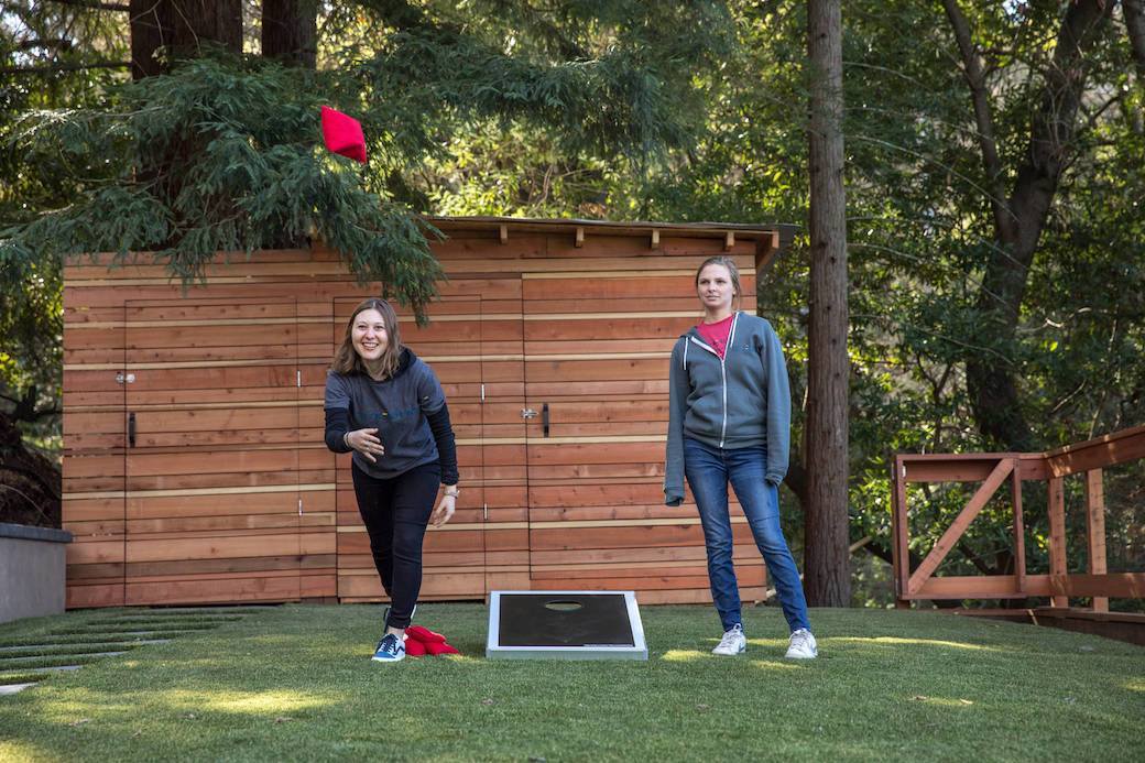 cornhole is also known as bean bag toss, sack toss