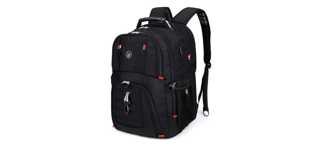 SHRRADOO Extra-Large Travel Laptop Backpack on white background SHRRADOO Extra-Large Travel Laptop Backpack on white background