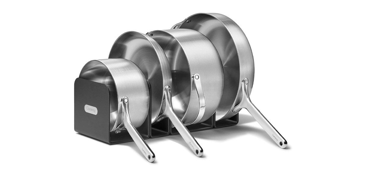 Caraway Stainless Steel Cookware Set (4 Piece)