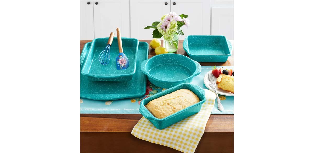 The Pioneer Woman 7-Piece Nonstick Aluminum Bakeware Set