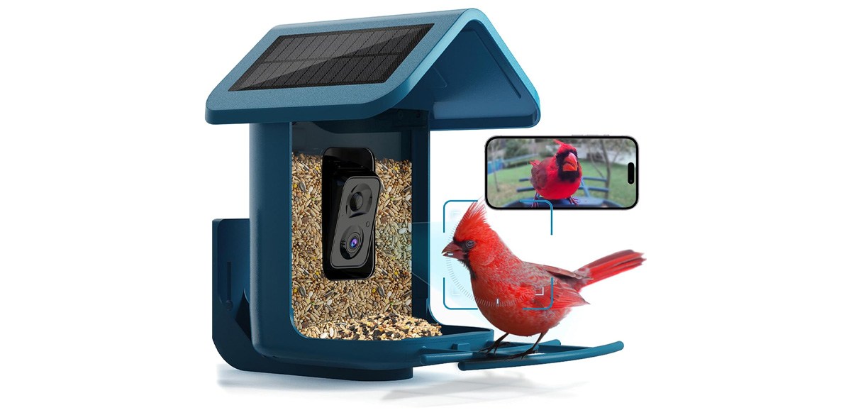 onlyfly Bird Feeder with Camera Solar Powered onlyfly Bird Feeder with Camera Solar Powered
