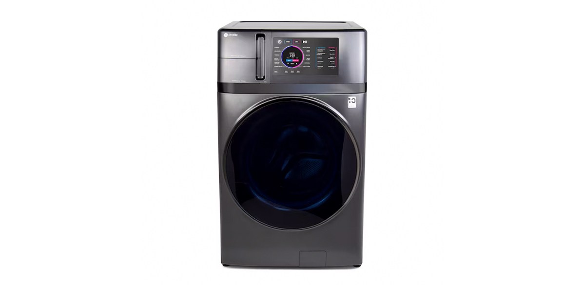 GE Profile 4.8-cu-ft Capacity Carbon Graphite Ventless All-in-One Washer-Dryer Combo GE Profile 4.8-cu-ft Capacity Carbon Graphite Ventless All-in-One Washer-Dryer Combo