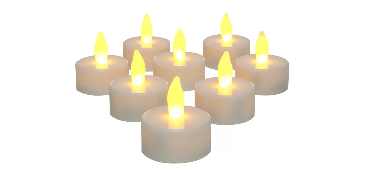Symple Stuff Unscented Flameless Tealight Candle