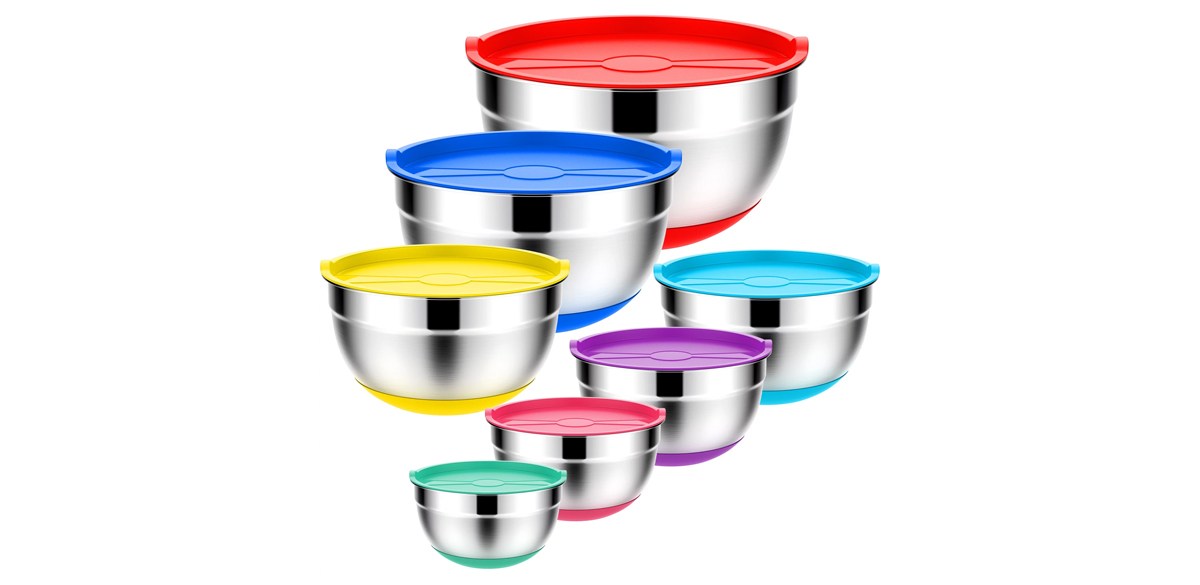 TINANA Mixing Bowls with Lids