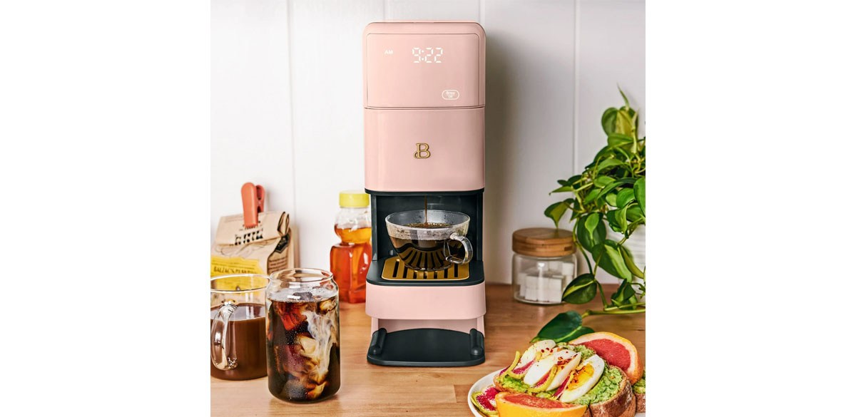 Beautiful Perfect Grind Programmable Single-Serve Coffee Maker