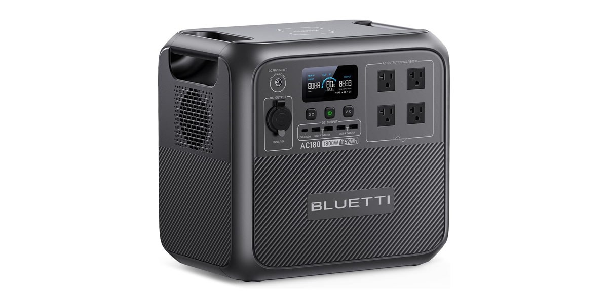 BLUETTI AC180 Portable Power Station