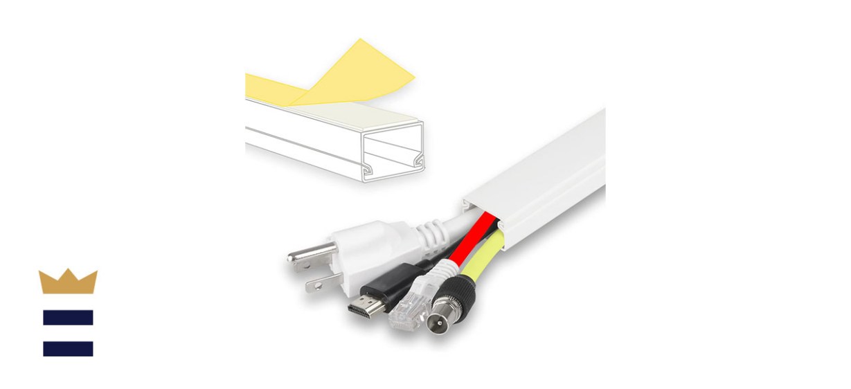 A+ ELECTRICS 315-inch Cord Cover + 32 Pcs Connectors