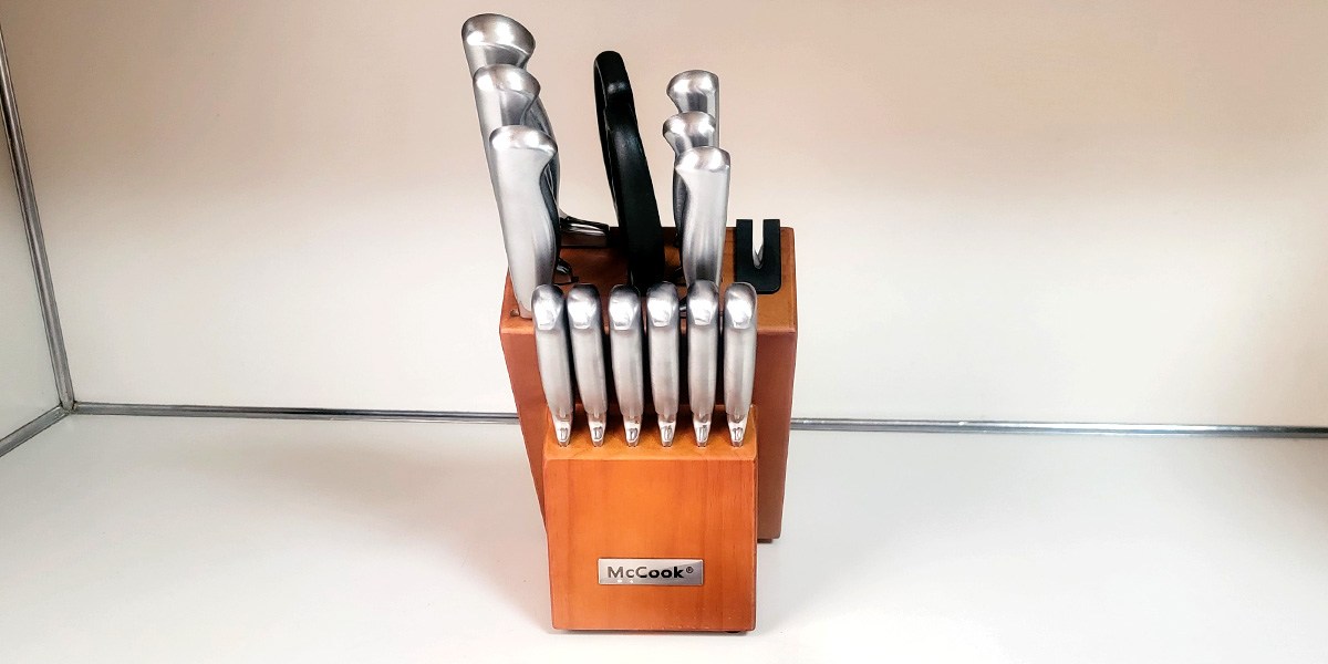 McCook Knife Set on kitchen counter McCook Knife Set on kitchen counter