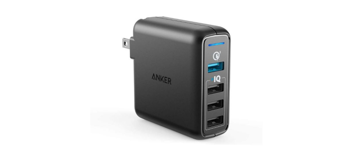 Best Anker Quick Charge 3.0 Four-Port USB Wall Charger 