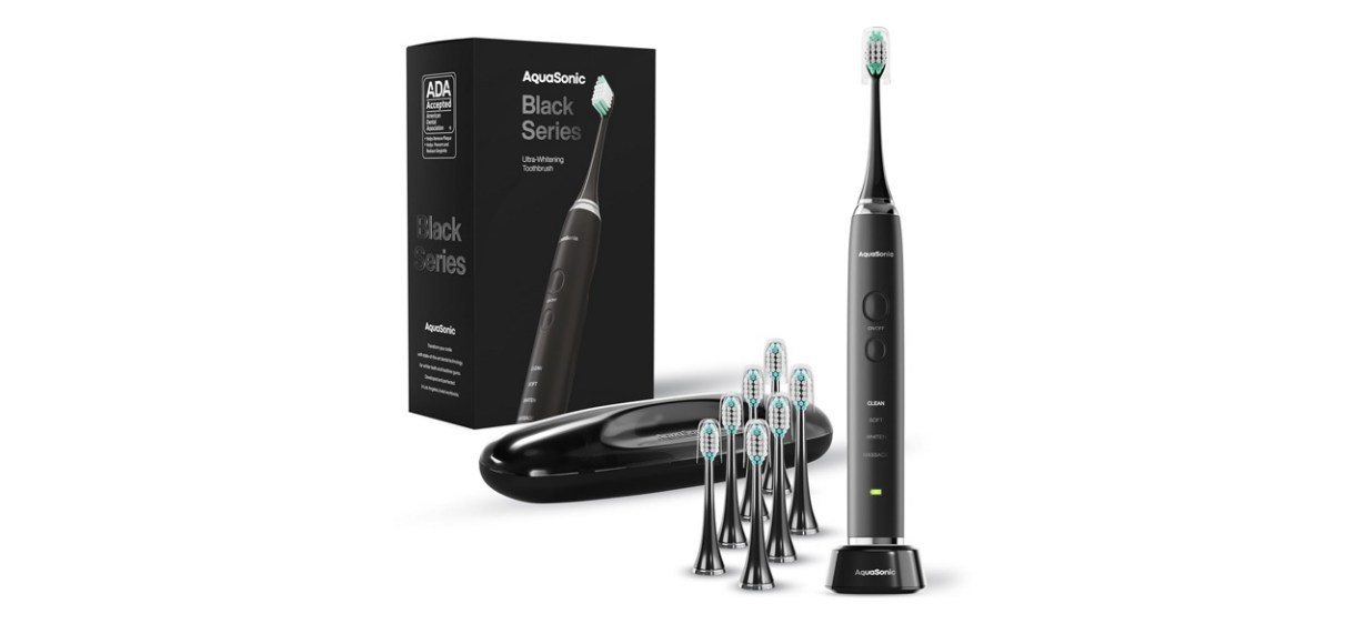 Aquasonic Black Series Ultra Whitening Toothbrush Aquasonic Black Series Ultra Whitening Toothbrush