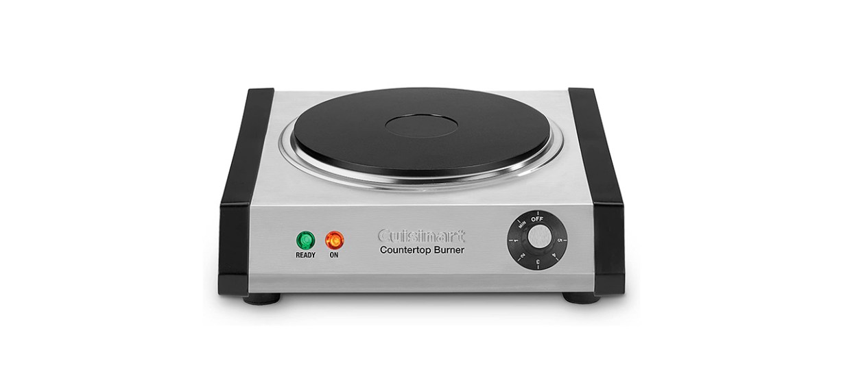 Best Cuisinart Cast Iron Stainless Steel Single Electric Burner