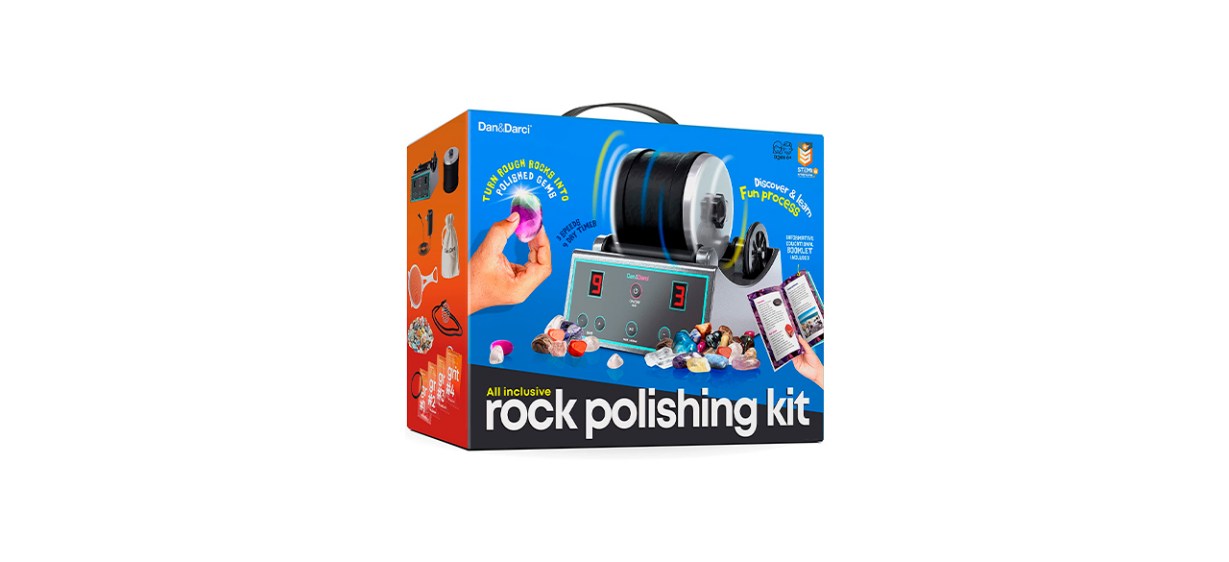 Best Dan & Darci Advanced Professional Rock Tumbler Kit Best Dan & Darci Advanced Professional Rock Tumbler Kit