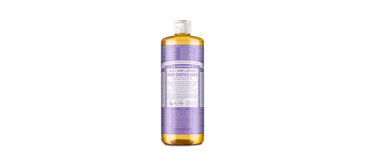 Dr. Bronner’s Pure-Castile Hemp &amp; Lavender Liquid Soap 