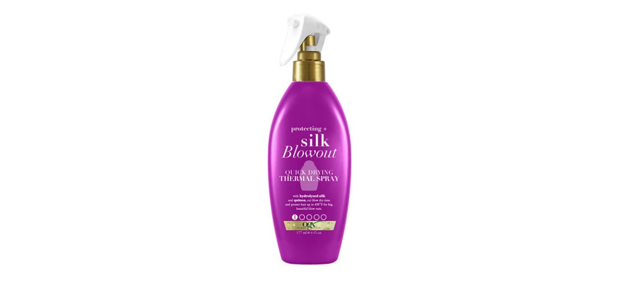 Best OGX Protecting + Silk Blowout Quick Drying Thermal Spray