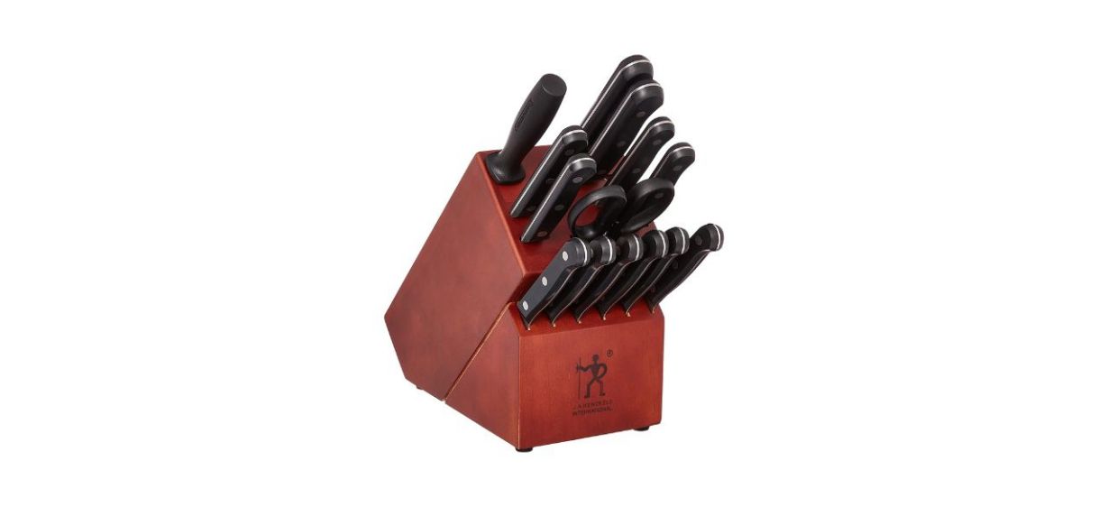 Best Henckels 15-piece Solution Knife Set with Block