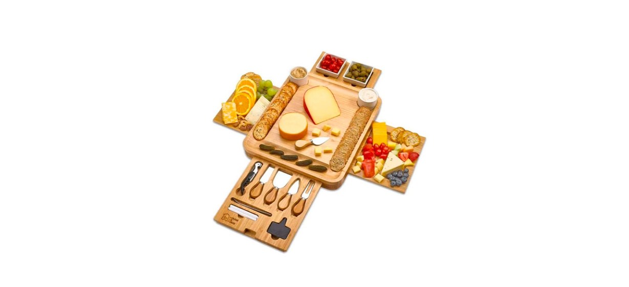 Best House UR Home Bamboo Charcuterie Set Best House UR Home Bamboo Charcuterie Set