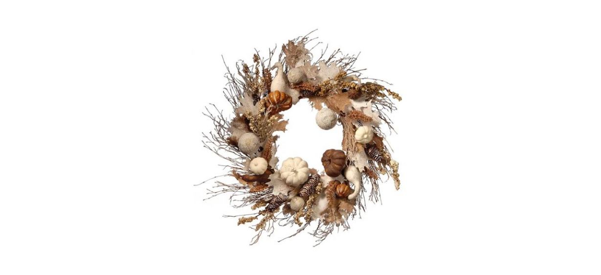 Best National Tree Company 28-Inch Autumn Wreath
