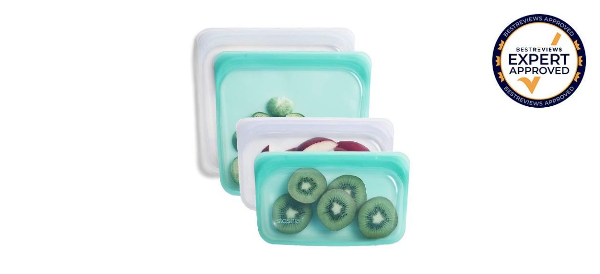 Best Stasher Silicone Reusable Storage Bag Bundle