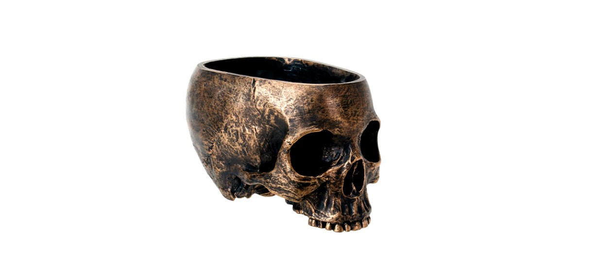 Best Summit Collection Resin Skull Candy Bowl Best Summit Collection Resin Skull Candy Bowl
