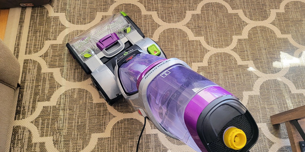 Bissell ProHeat 2X Revolution Pet Pro-best-carpet-cleaner on carpeted area