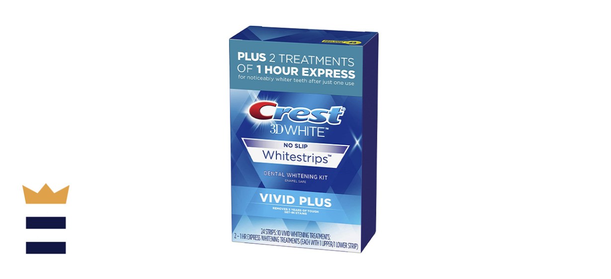 Crest 3D Whitestrips Vivid Plus