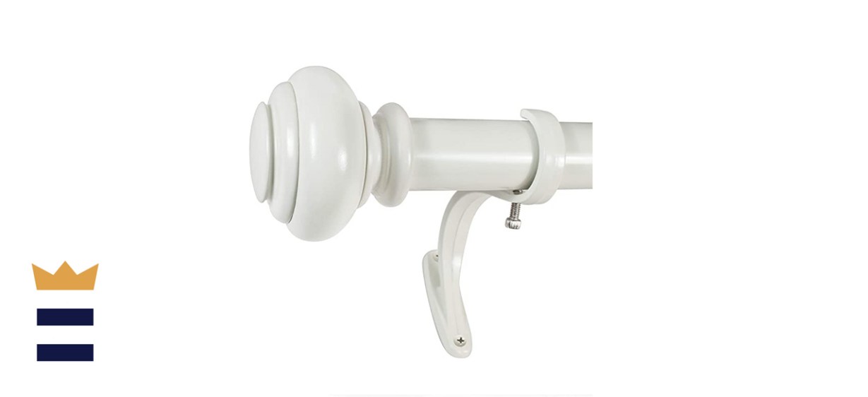 Decopolitan Urn Single Curtain Rod