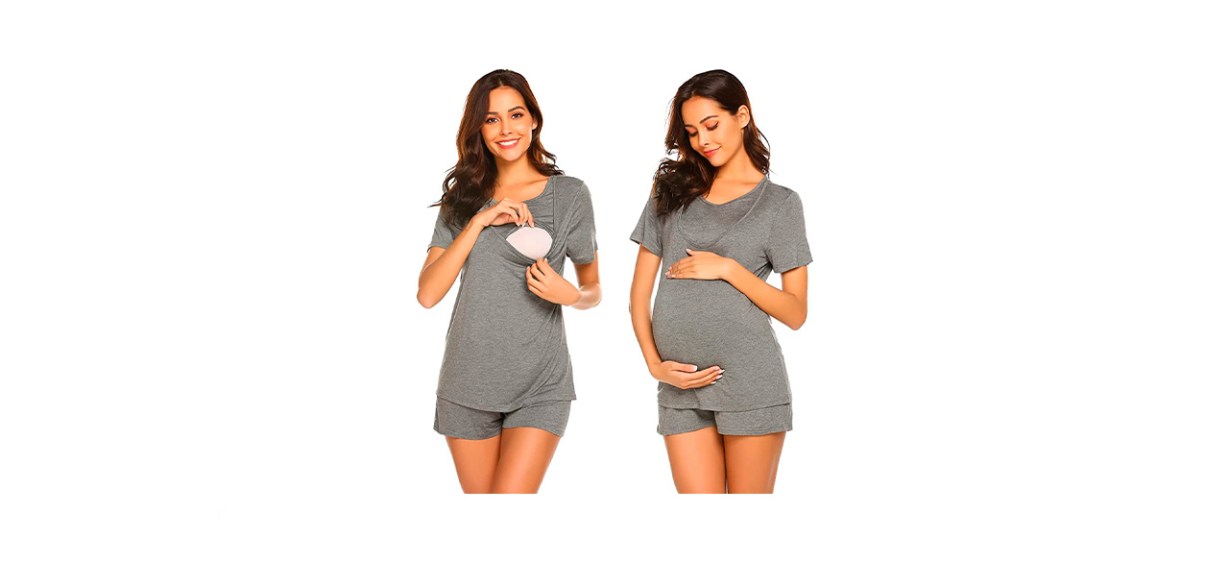 Ekouaer Nursing Pajamas Ekouaer Nursing Pajamas