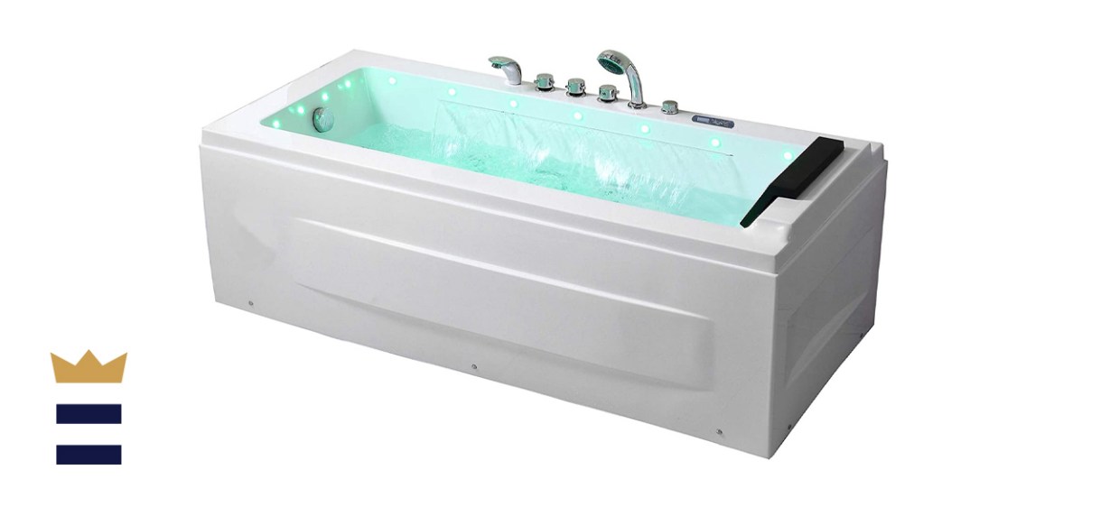 Empava 67-inch Acrylic Whirlpool Bathtub