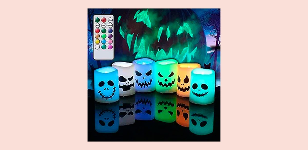 Best GenSwin Halloween Flameless Votive Candles Best GenSwin Halloween Flameless Votive Candles