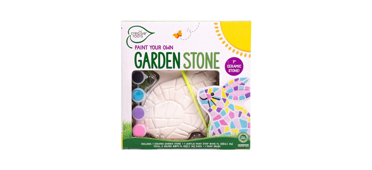 Best Creative Roots Paint Your Own Bunny Garden Stone
