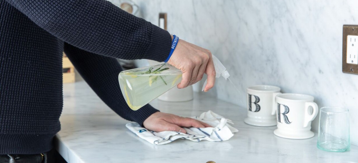 How to clean kitchen surfaces