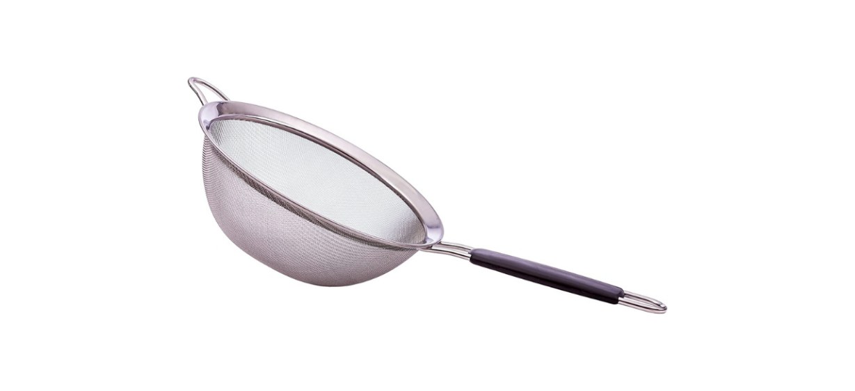 LiveFresh Fine Mesh Strainer with Non Slip Handle