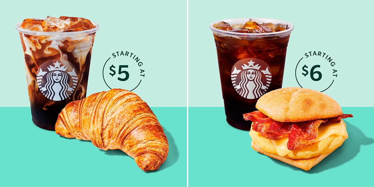 Starbucks Pairings Menu