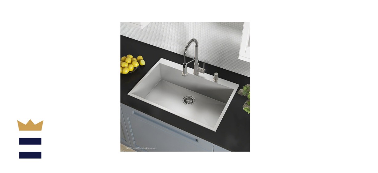 Kraus Pax Drop-In Kitchen Sink