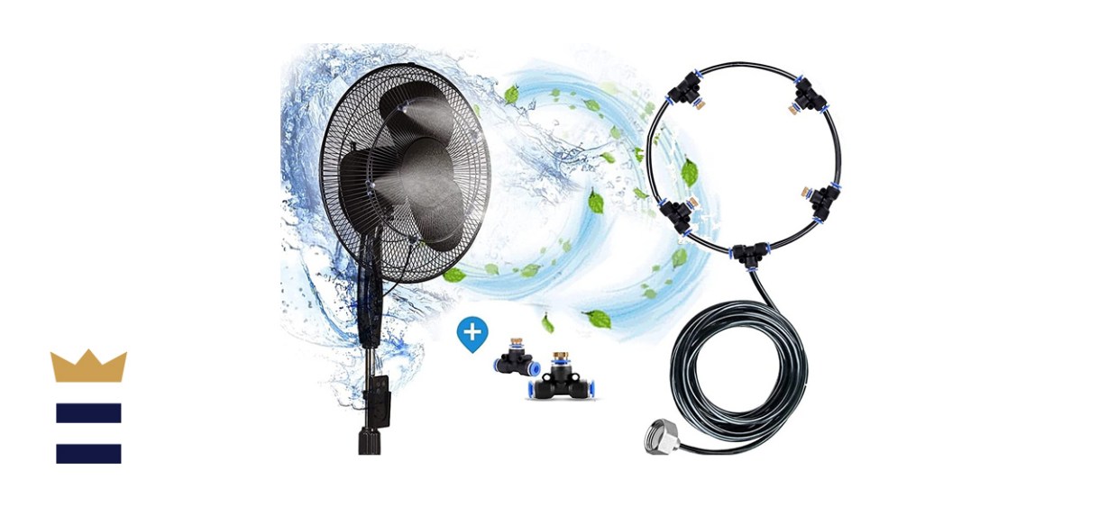 H&amp;G lifestyles Outdoor Fan misting system for patios 