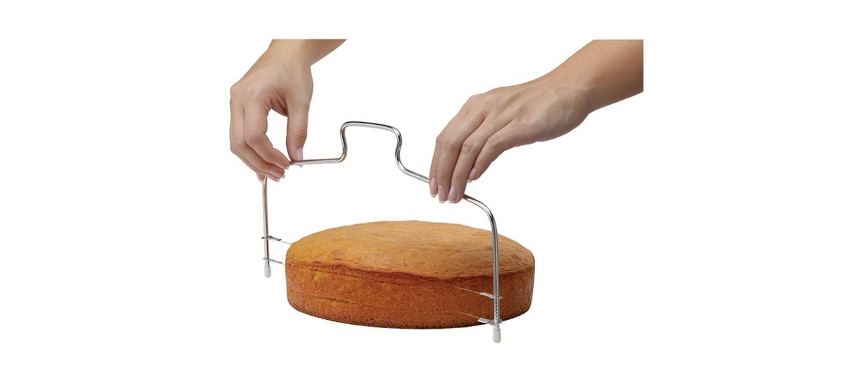 Mrs. Anderson’s Baking Adjustable 2-Wire Layer Cake Cutter and Leveler
