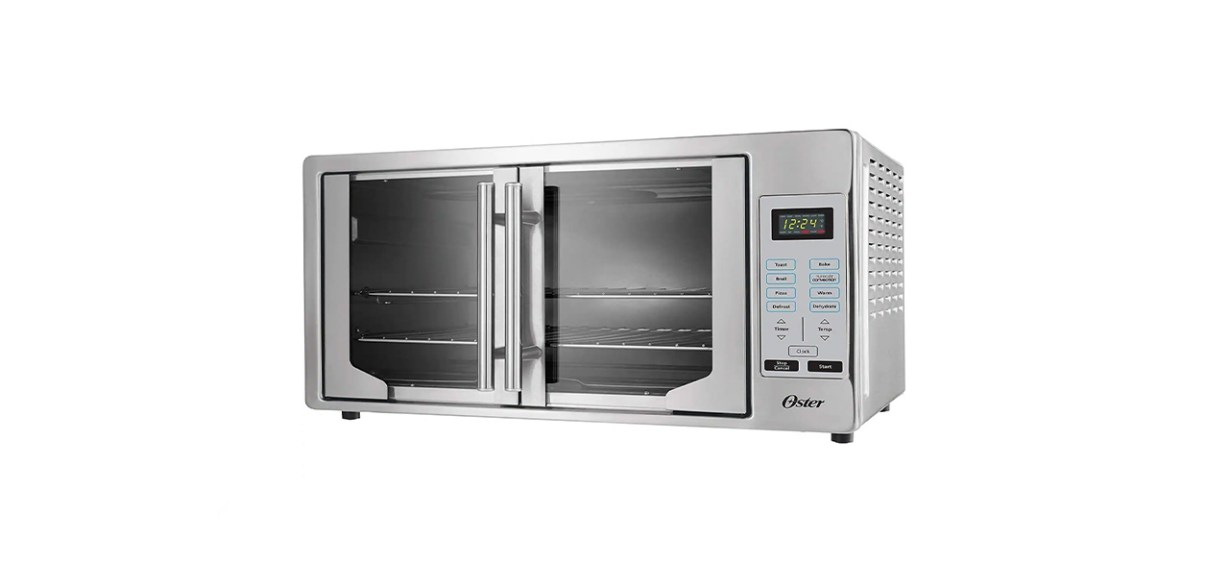 Oster Silver Countertop Digital French Door Convection Oven