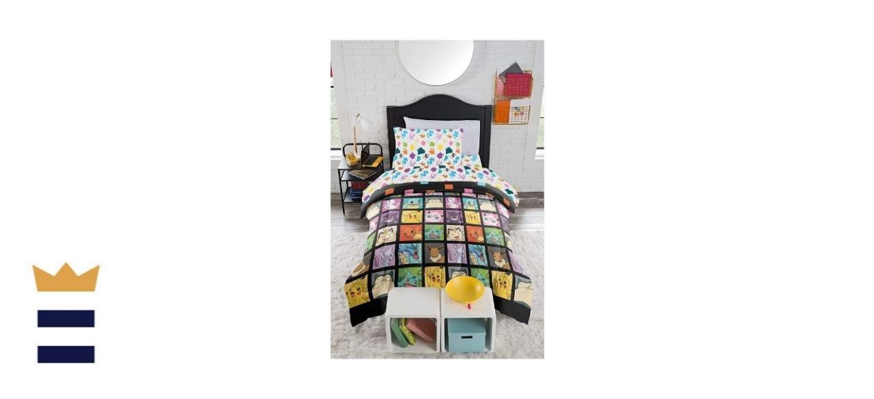 Pokemon &quot;Kanto Favorites&quot; Twin Bed in a Bag Set