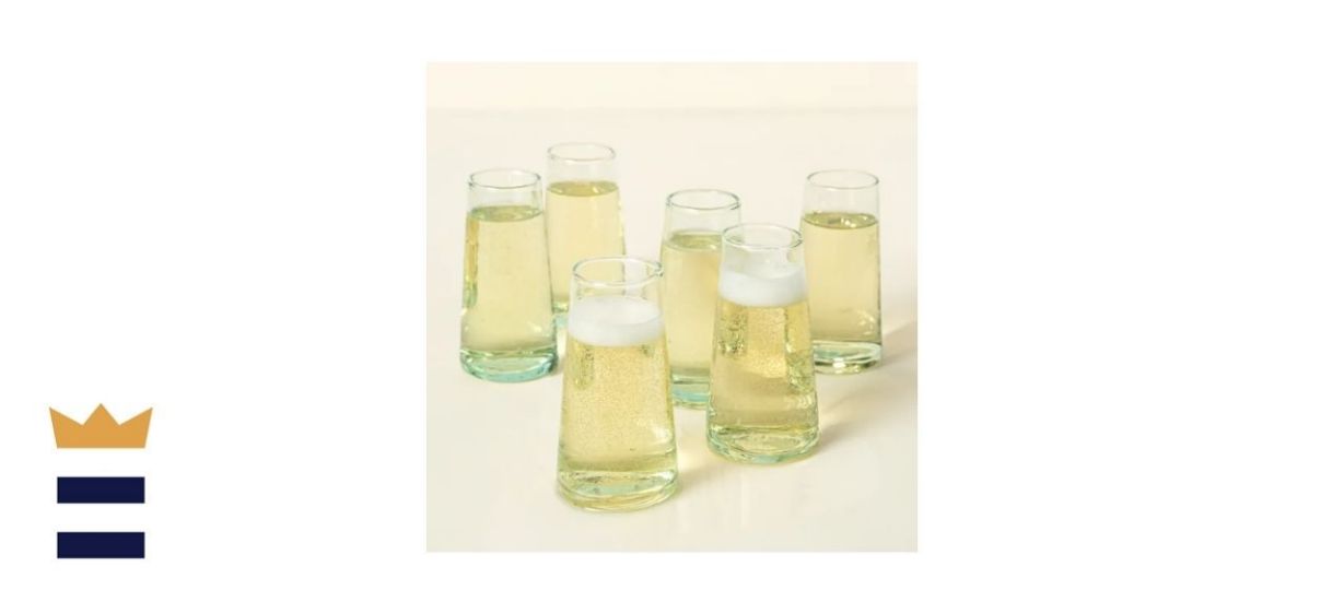 Recycled Stemless Flutes