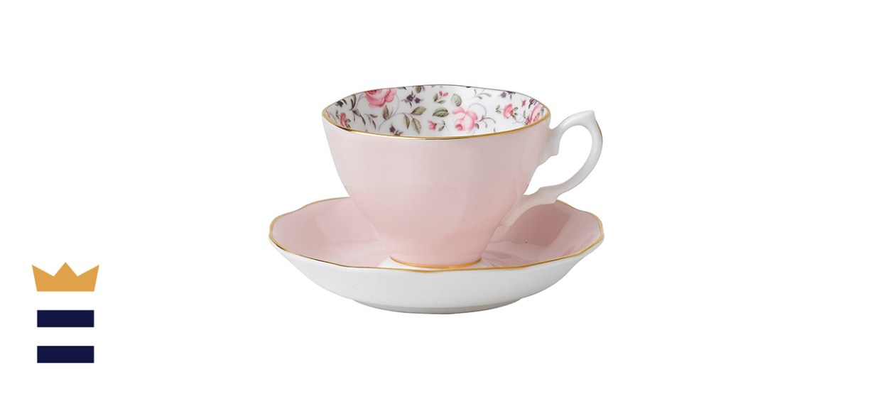 Royal Albert Rose Confetti Teacup