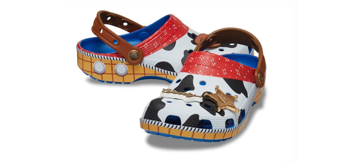 Sheriff Woody Classic Clog on white background