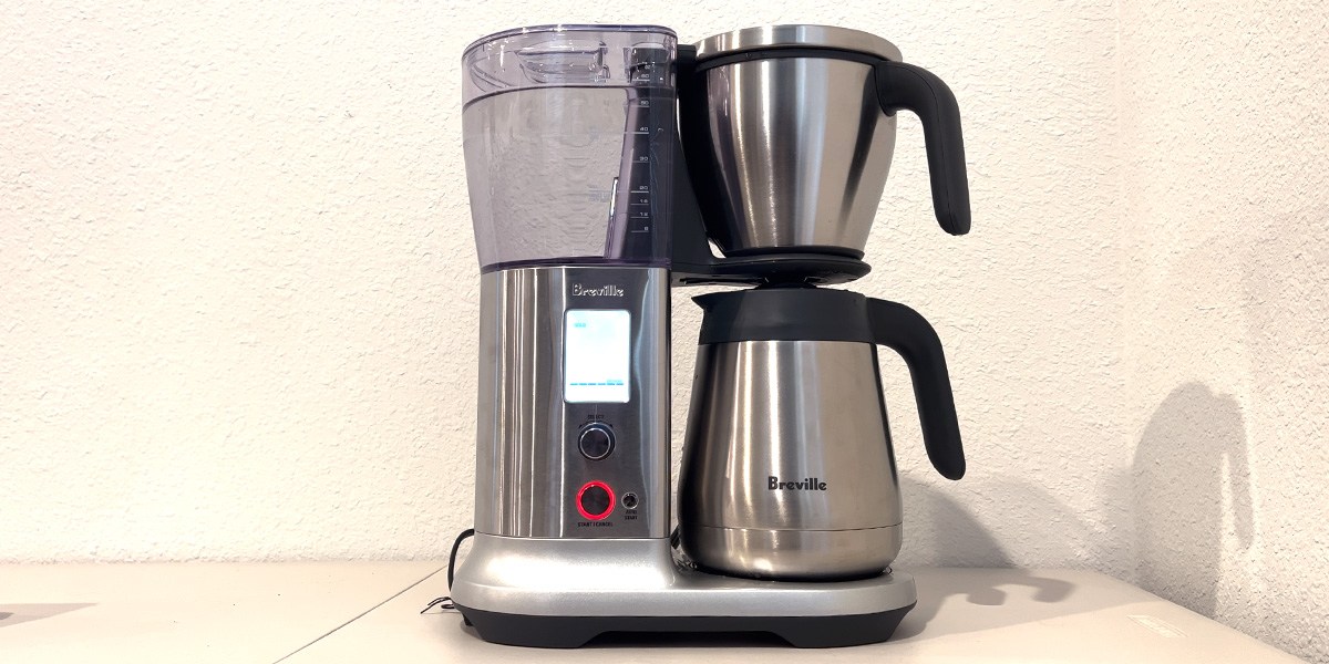 Breville Precision Brewer on kitchen countertop Breville Precision Brewer on kitchen countertop