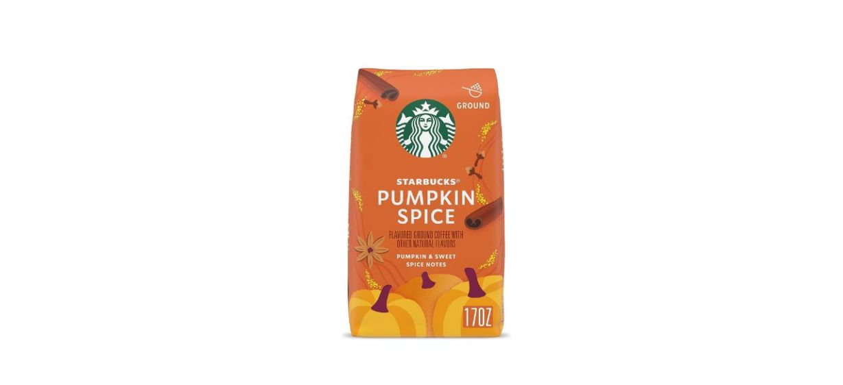 Pumpkin Spice Flavored Starbucks Ground Coffee