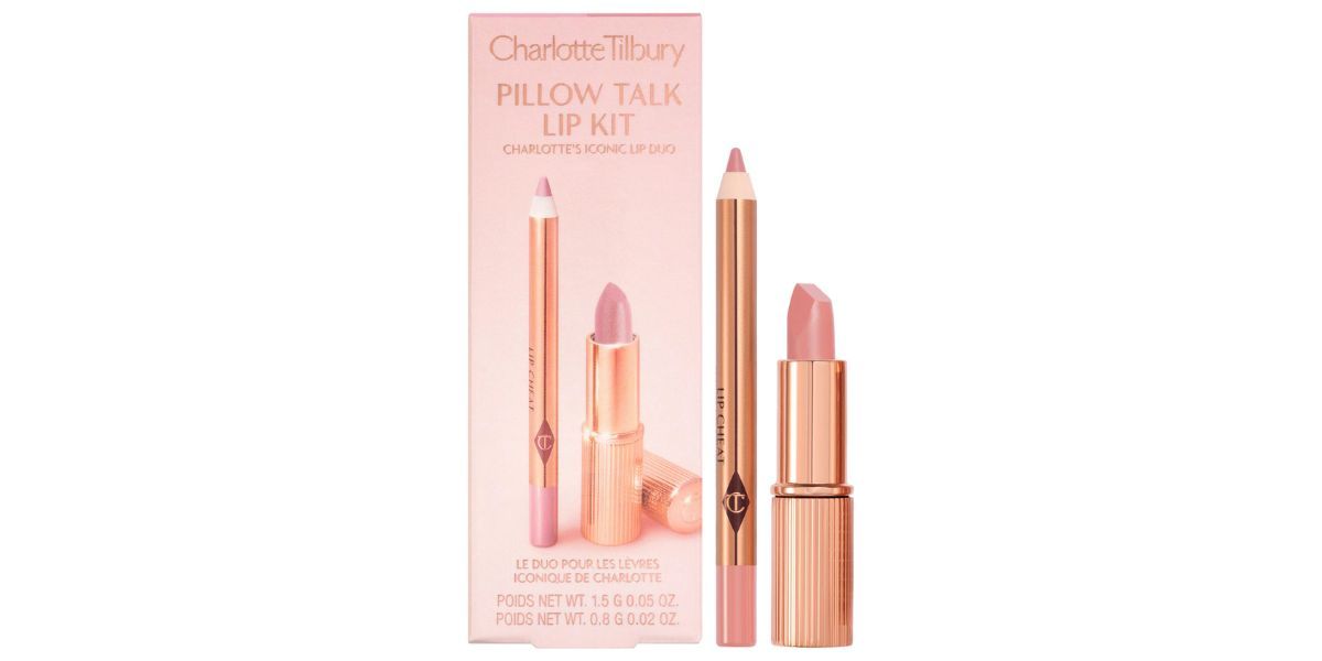Charlotte Tilbury Mini Pillow Talk Lipstick &amp; Liner Set