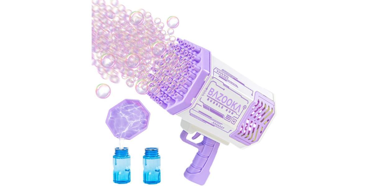 Bazooka Bubble Machine Gun