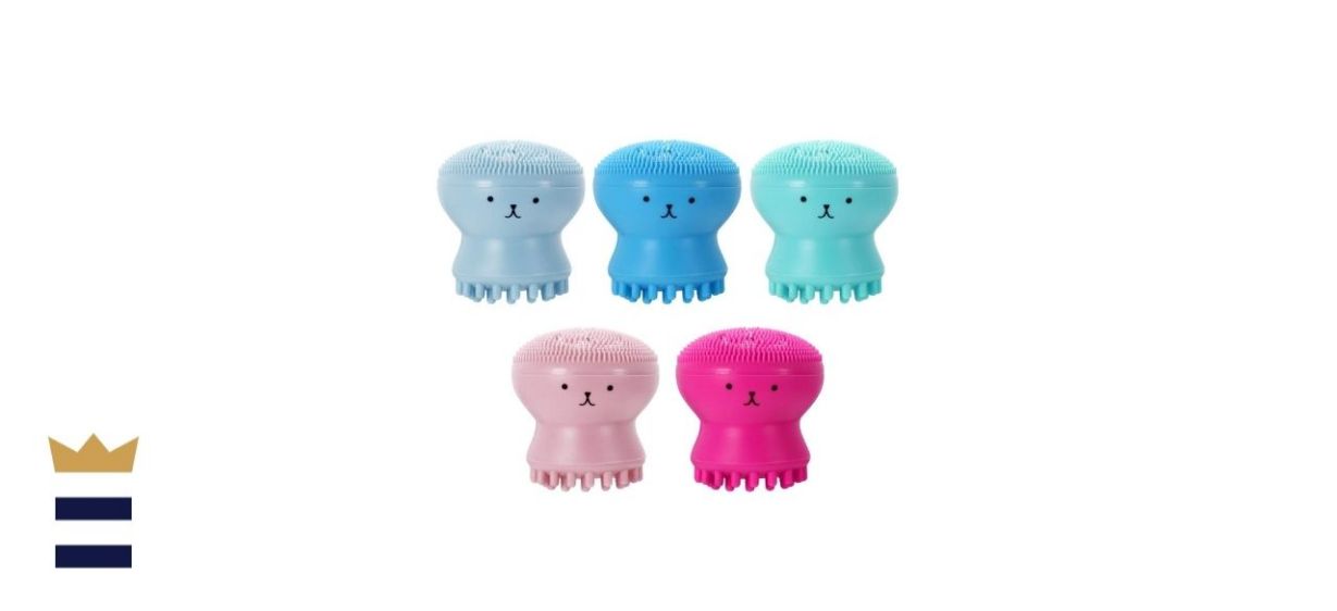 Vtrem 5-Pack Handheld Silicone Face Brush