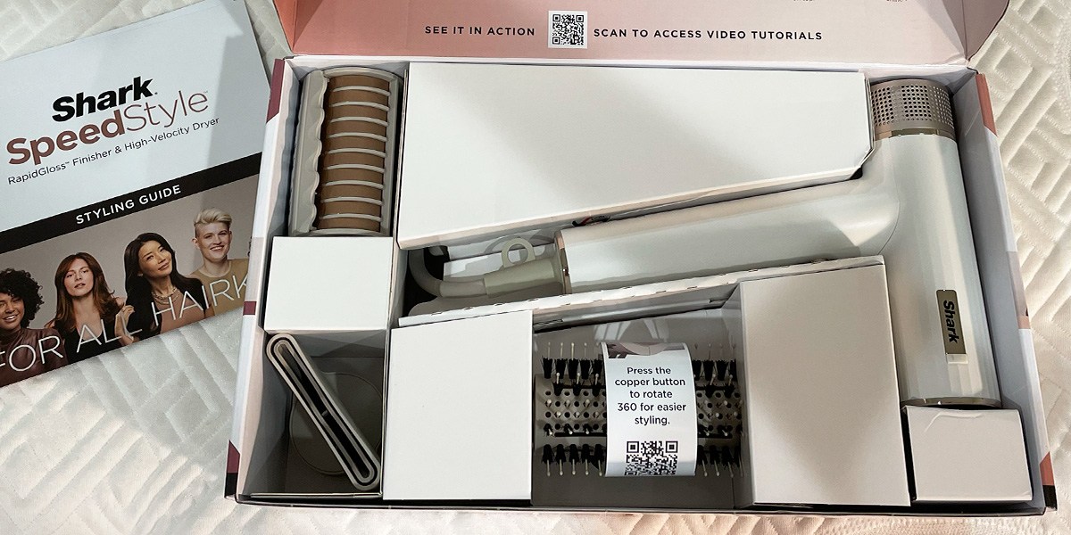 Shark SpeedStyle in product box