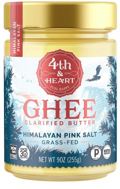 4th and Heart Himalayan Pink Salt Grass-Fed Ghee